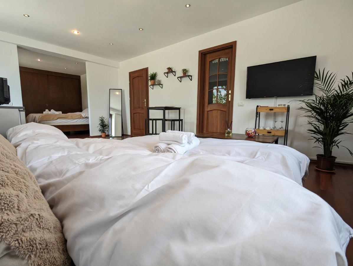Horizon View Villa - Lakefront Terrace Suite بوخارست المظهر الخارجي الصورة