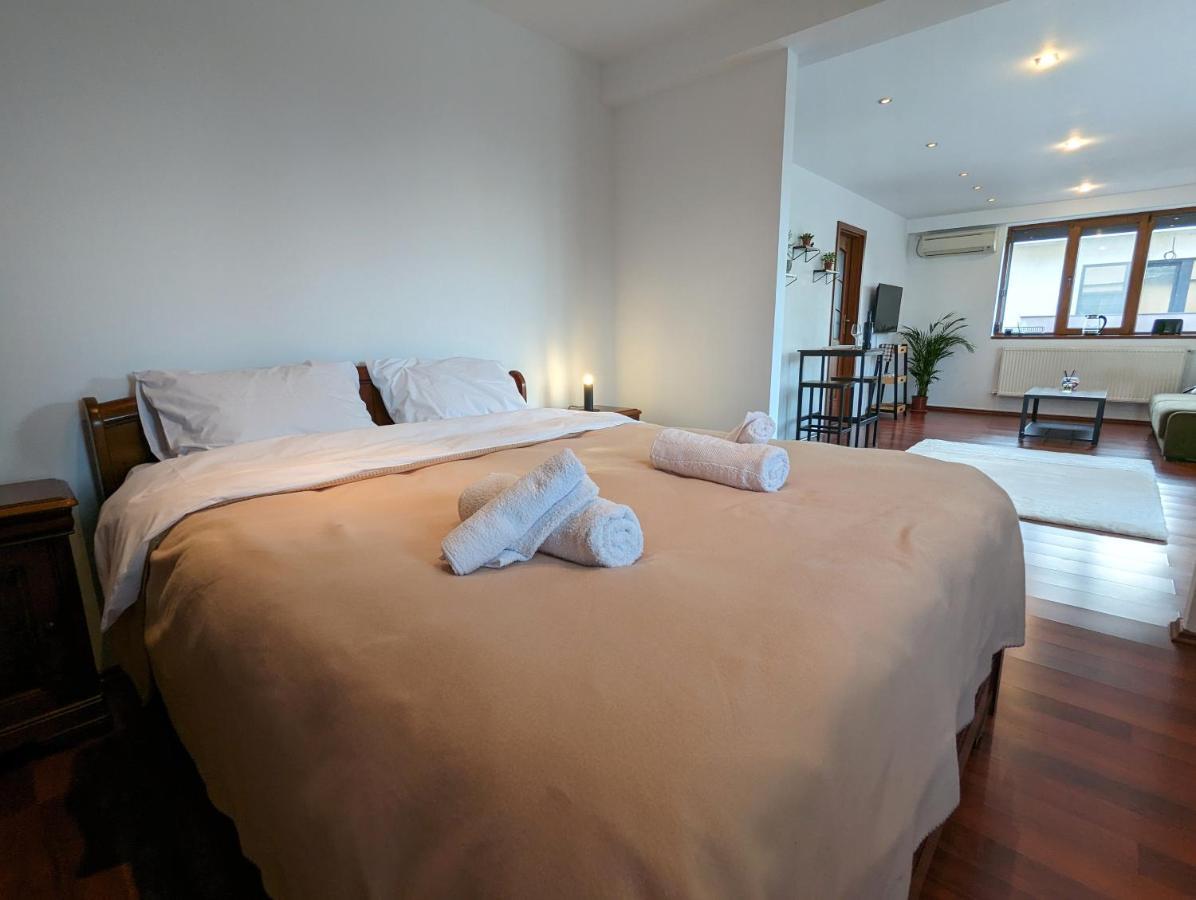 Horizon View Villa - Lakefront Terrace Suite بوخارست المظهر الخارجي الصورة